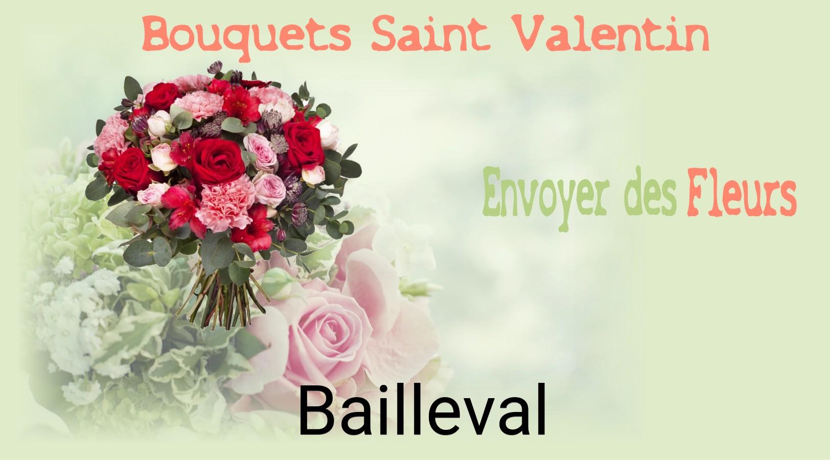 Roses de Saint-Valentin livrées à Bailleval